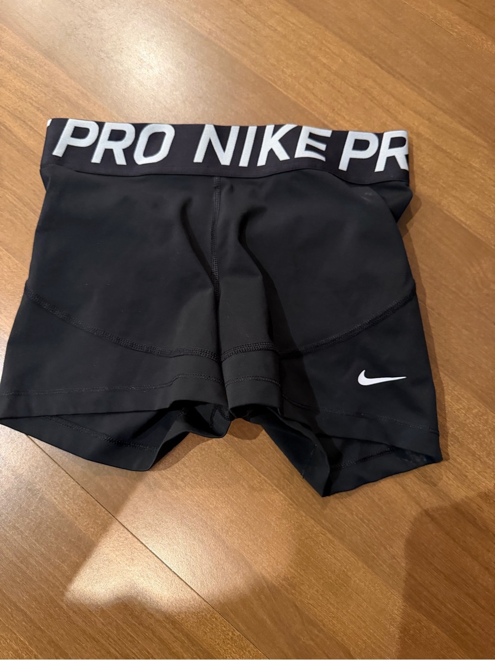 Nike Pro Dri-Fit Women’s Black Running Shorts - Small